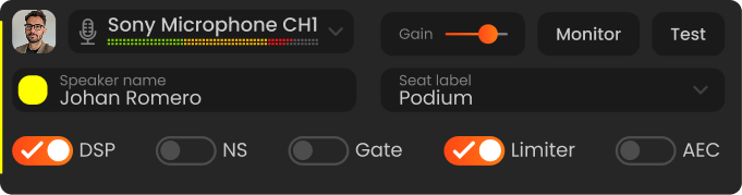 4ALL settings — translation engine and languages
